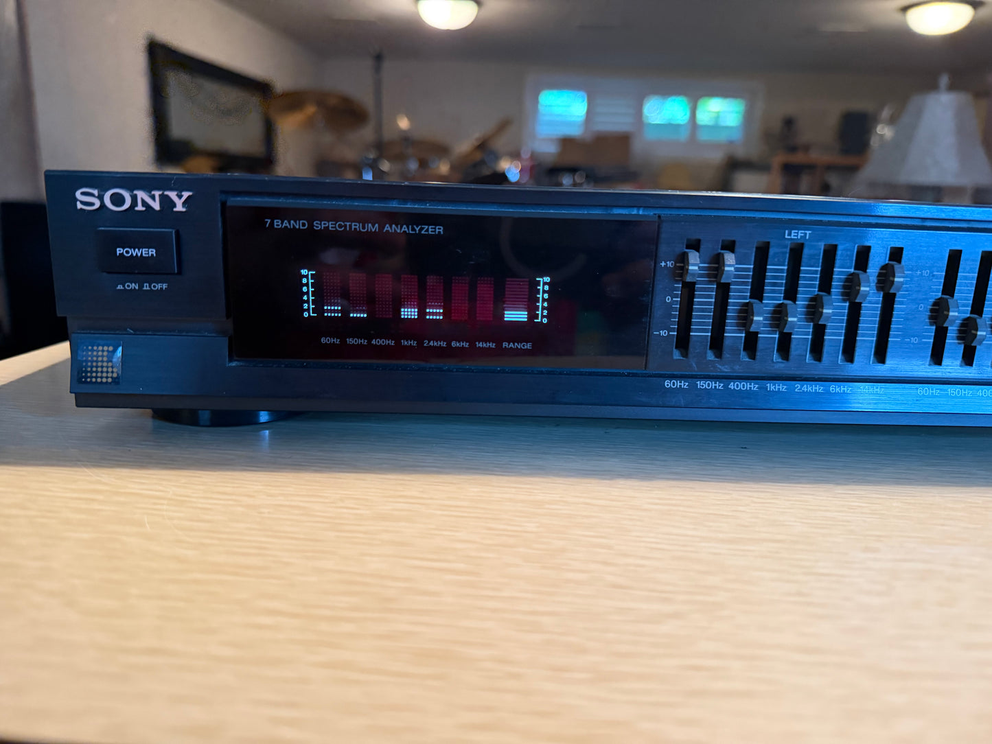 Sony SEQ-310 14-Band Graphic Equalizer  '80s Audio -FRESHLY SERVICED V RARE🎶🔥