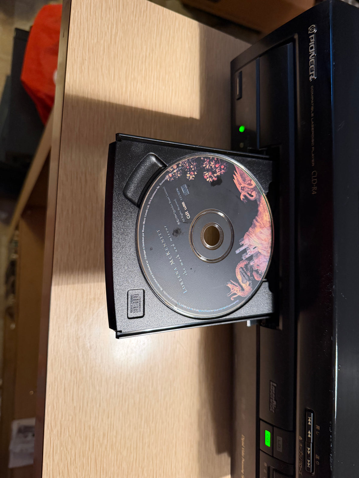 Pioneer CLD-R4-K LaserDisc CD Player LD Player Tested Working JDM With Remote🔥