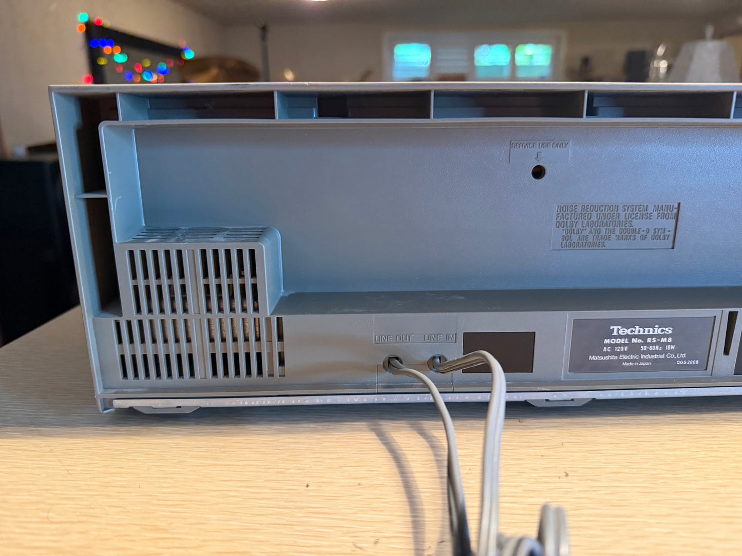 Technics RS - M8 Stereo Cassette Deck Made In Japan FULL FRESH SERVICE NICE!🎶