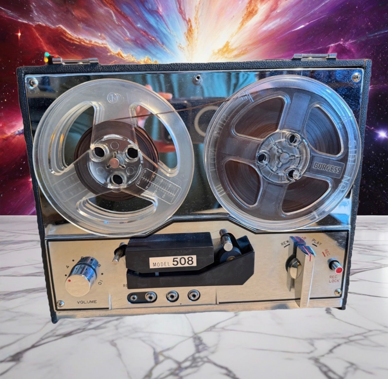 Oral Model 508 Reel to Reel Tested working condition VERY RARE