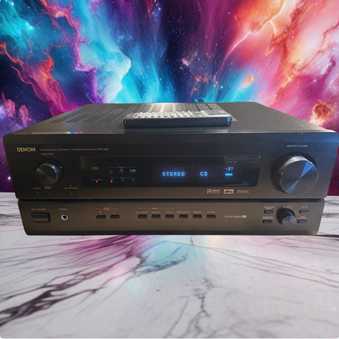 Denon AVR-1800 Precision Audio Component/AV Surround Receiver Serviced Beauty🔥