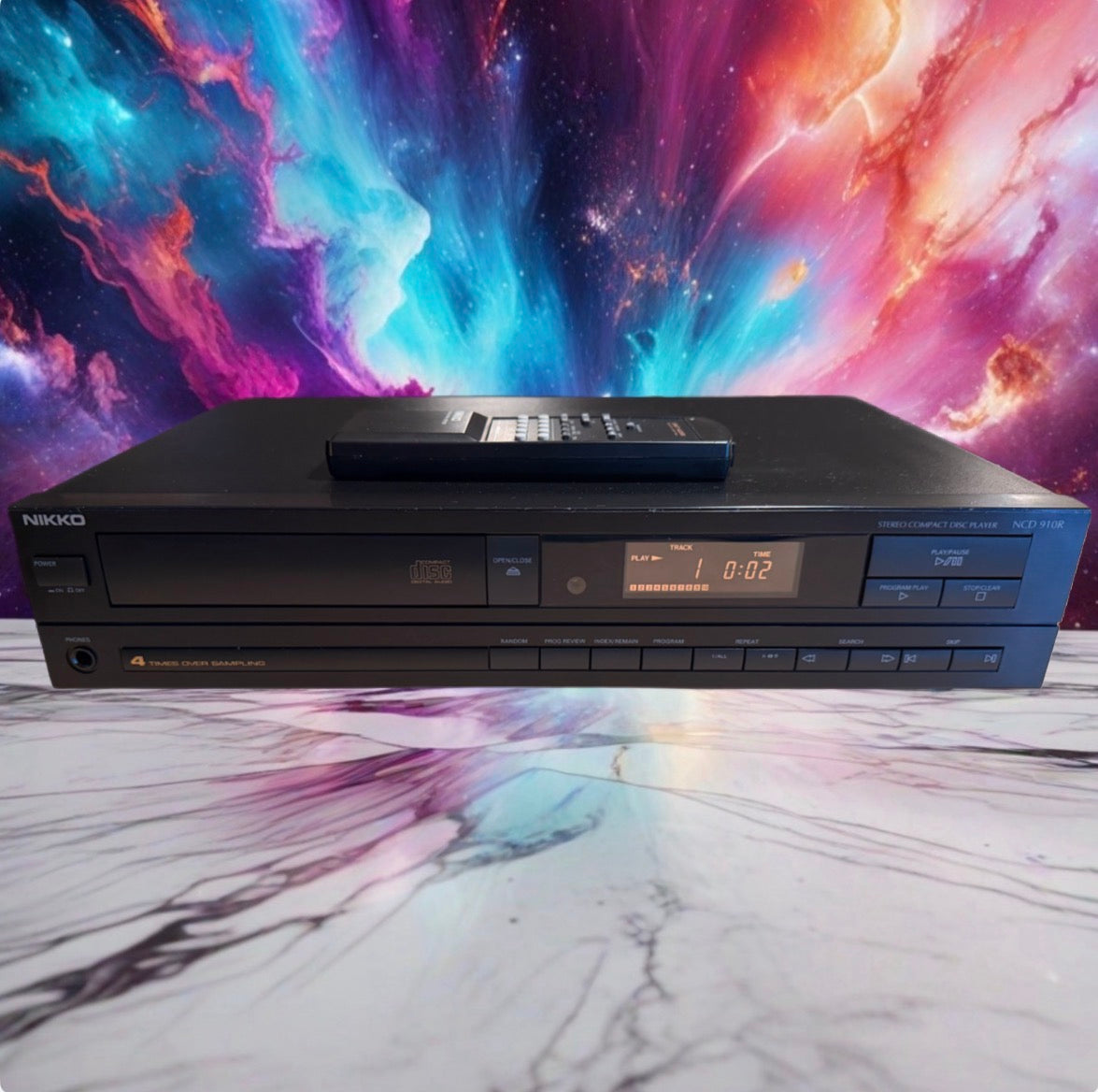 Nikko NCD-910R Digital Audio Stereo Compact Disk Player Fresh Service Remote🎶🔥