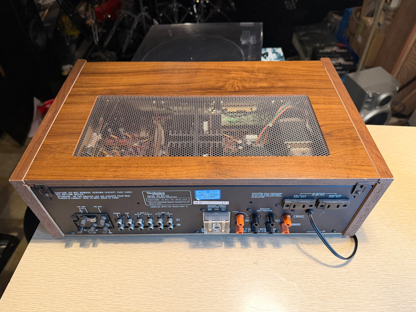 Technics SA-500 Stereo Receiver FULL FRESH SERVICE REFINISHED BEAUTIFUL GEM💎
