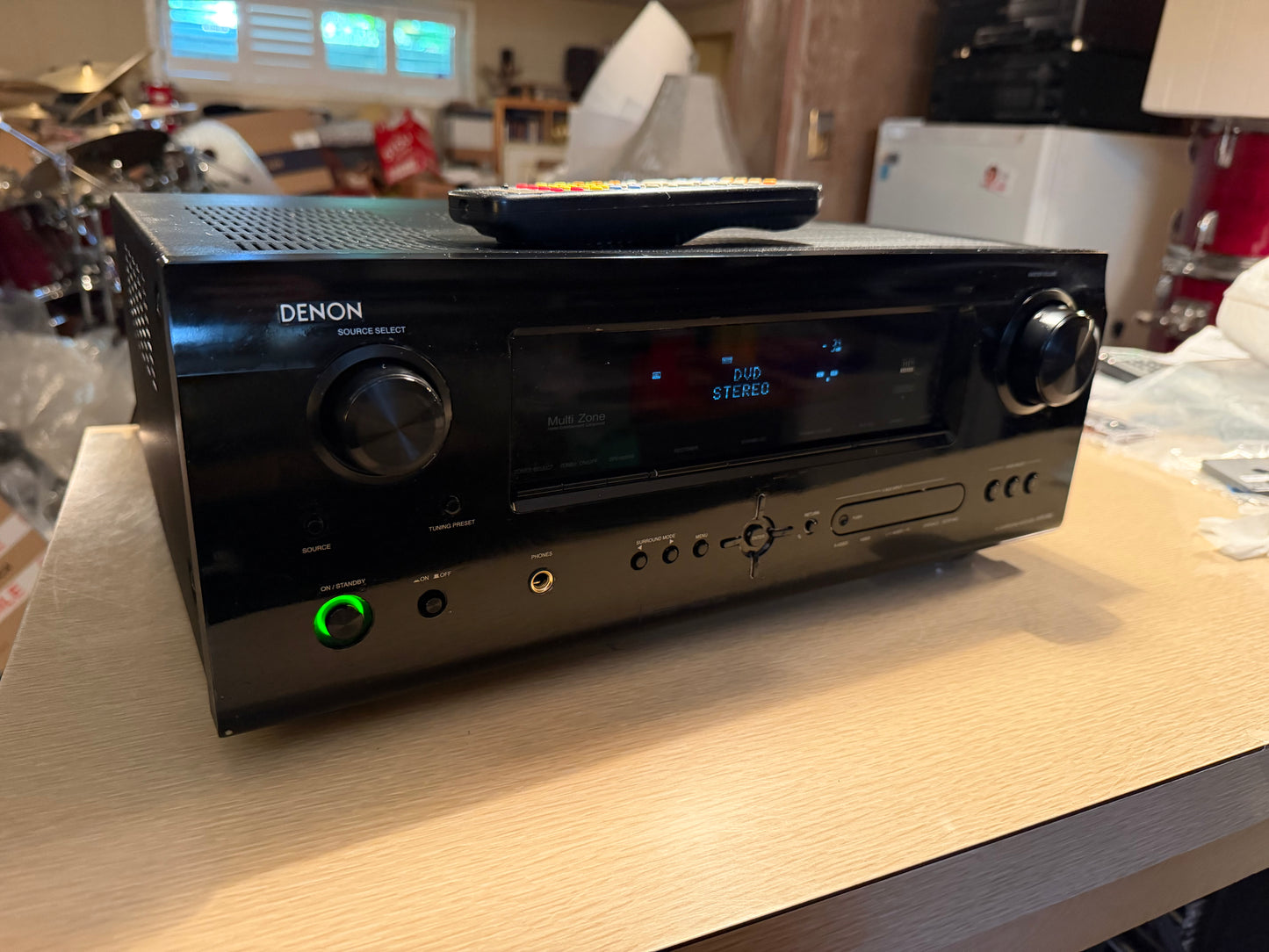 Denon AVR-890  7.1 SURROUND AV Hdmi Stereo Receiver Remote Bundle Fresh Service!