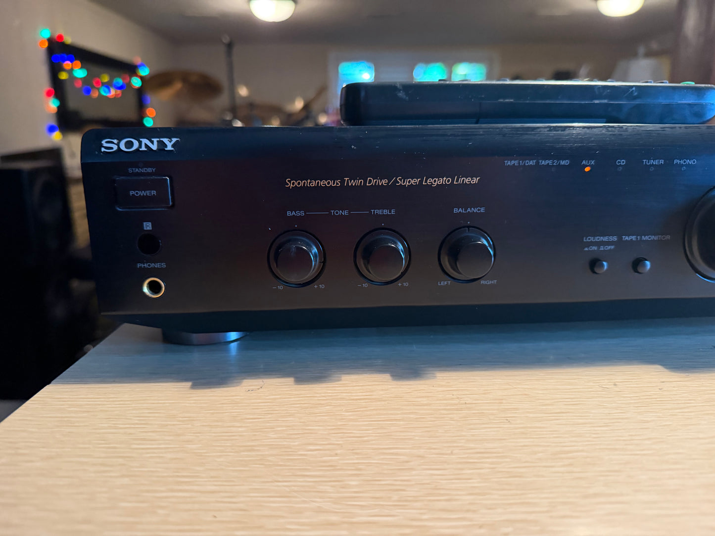 Sony TA-FE500R Integrated Stereo Amplifier Hifi System Separate SERVICED Remote!