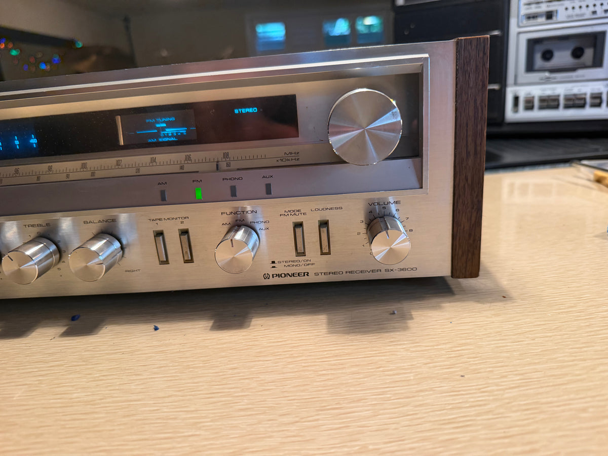 Pioneer SX-3600 Stereo Receiver Near Mint Full FRESH SERVICING Beautiful Sound🎶