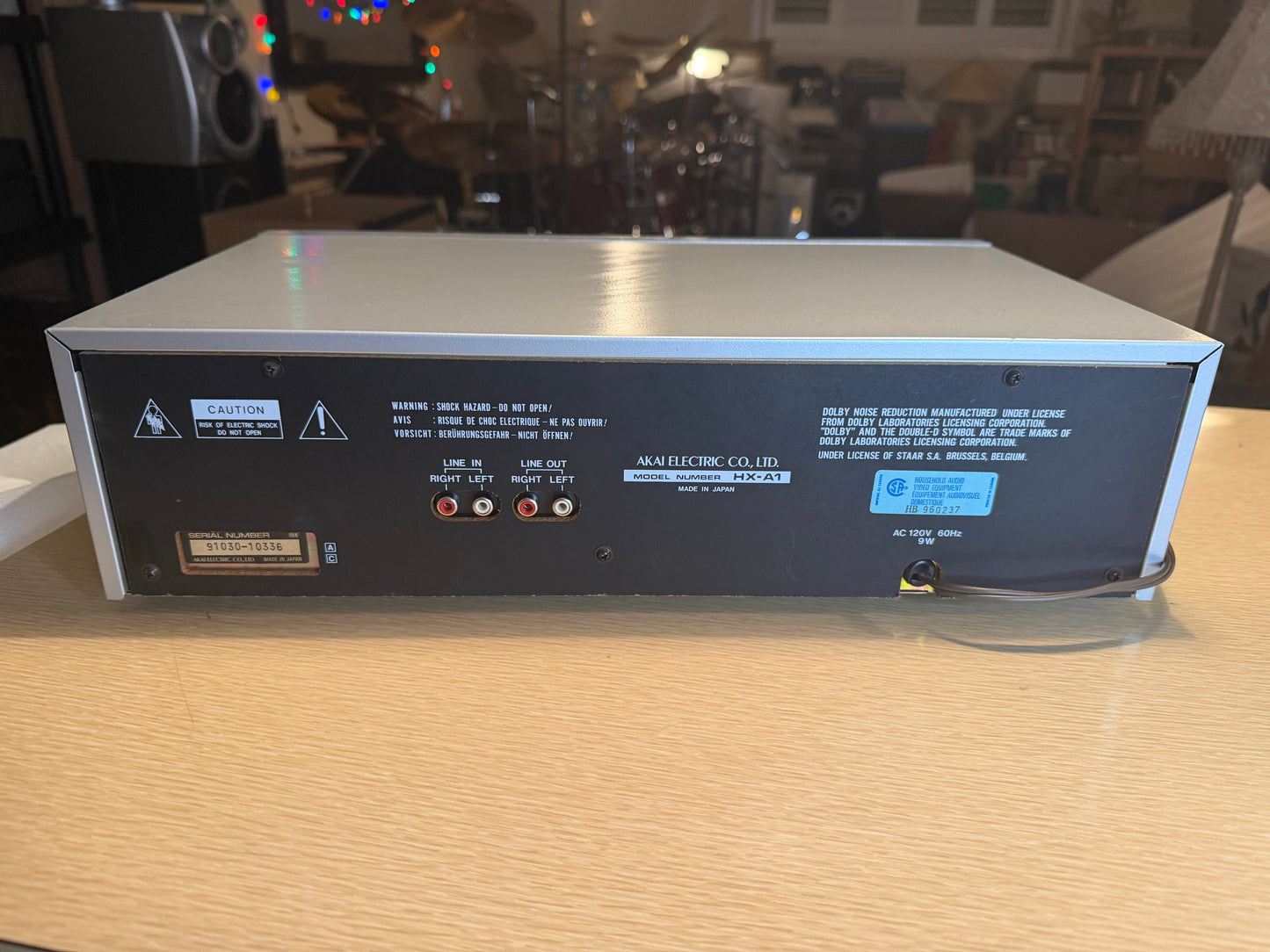 Akai HX-A1 Stereo Cassette Deck player recorder FRESH SERVICING WORKS GREAT🎶🔥