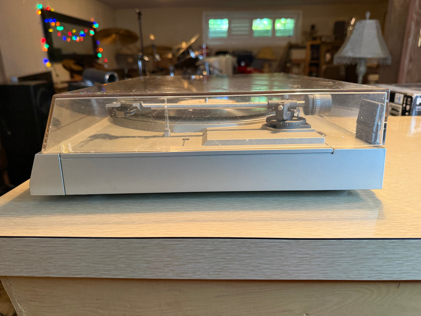 Dual CS 514 Silver Turntable Record Player DN 239 Cartridge Fresh Service Rare!