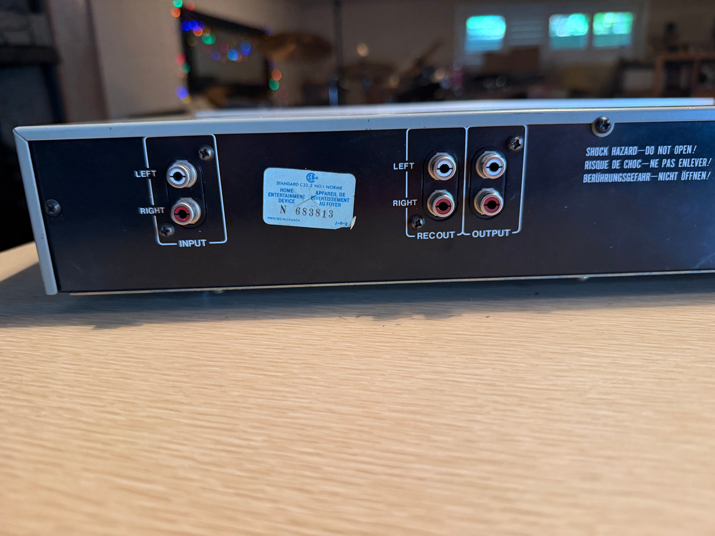 1980s Akai EA-G40 8-Band Home Stereo Graphic Equalizer Freshly Serviced V Rare!