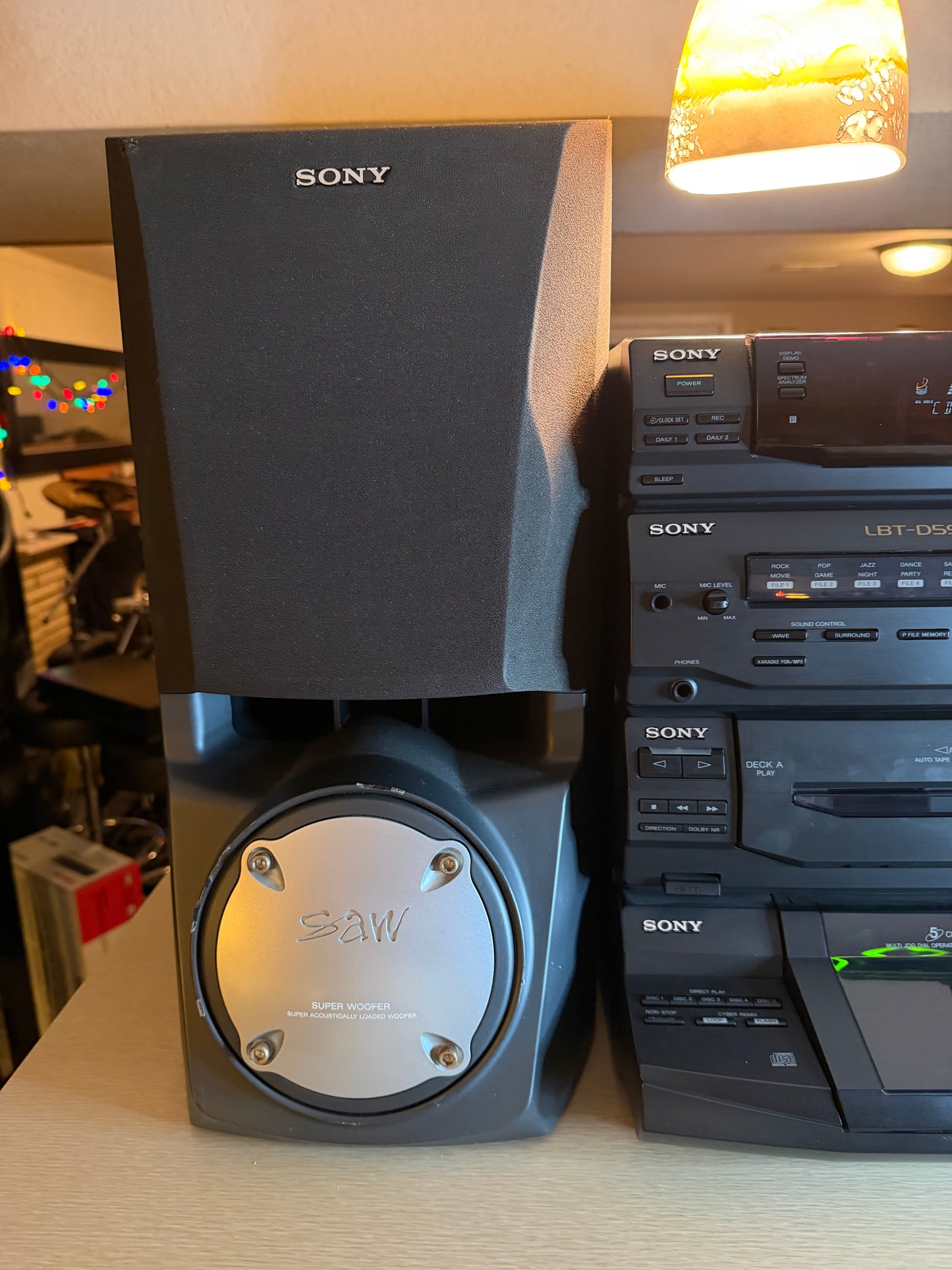 Vintage Sony LBT-D590 Model HCD-D590 Stereo System Tested Fully Functional 🔥