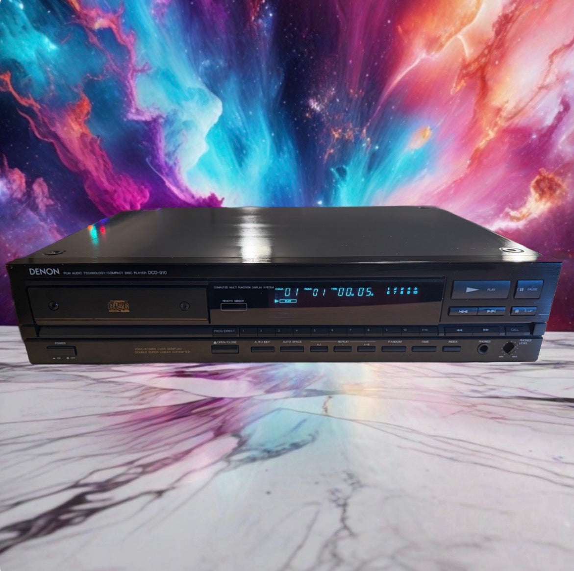 Denon DCD-910 High Performance Dual DAC 8x Over Sampling Fresh Service Beauty 🔥