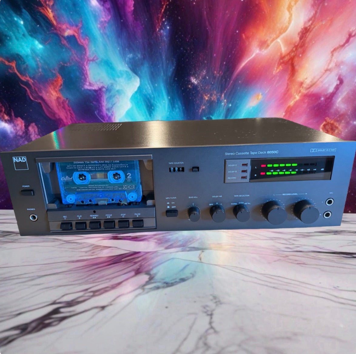 NAD 6050C High Fidelity Audiophile Cassette Deck Near Mint Fresh Servicing🔥🎶