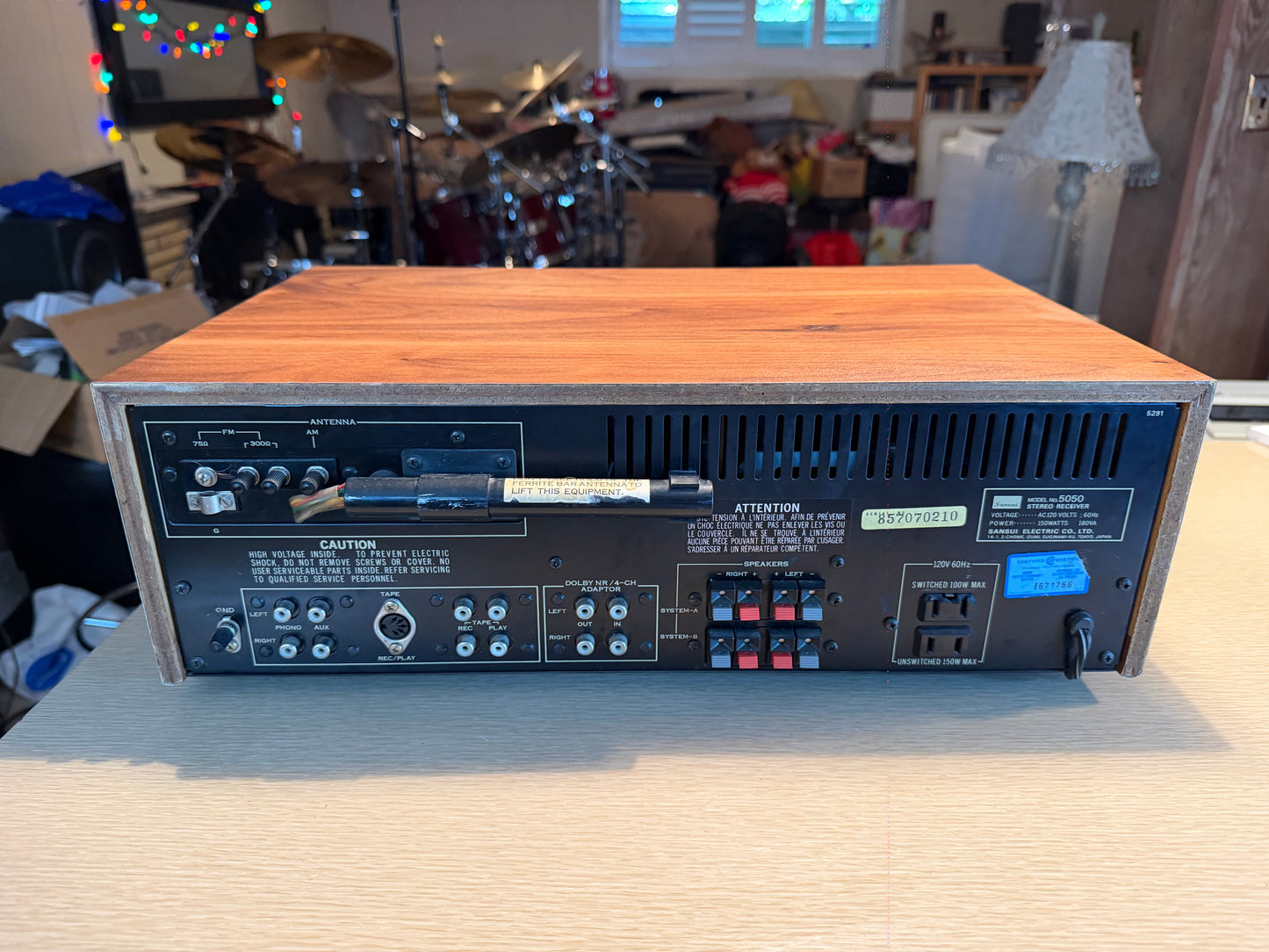 Sansui 5050 AM/FM Stereo Receiver 33 WPC N Mint Refinished + Pro Servicing🎶🔥