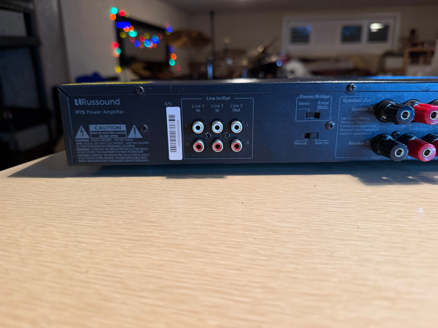 Russound P75 Stereo Power Amplifier P75 Freshly Serviced Very Rare Audiophile🎶