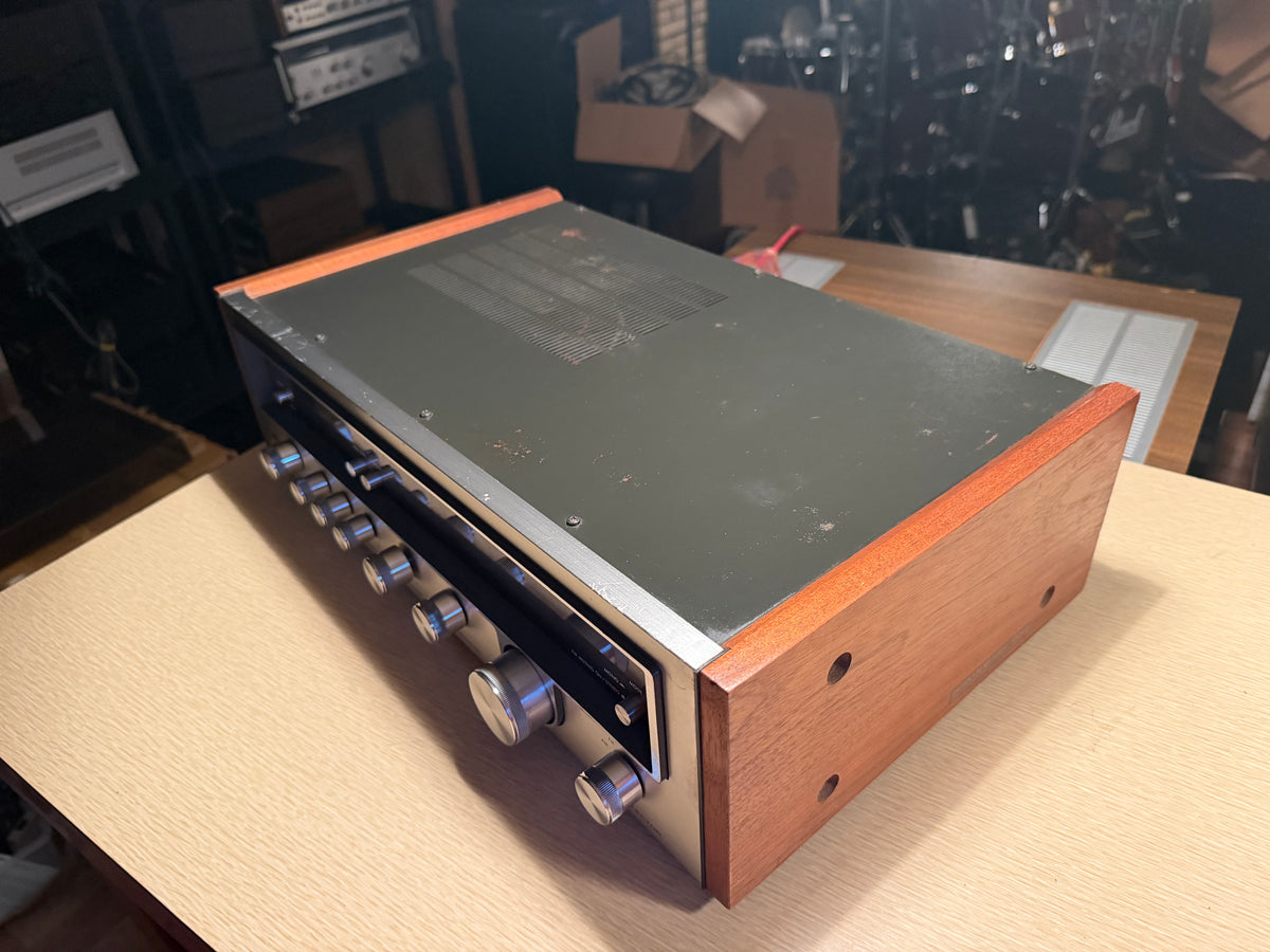 Vintage Kenwood KR-3600 Stereo Receiver Amplifier Serviced Crisp Sound Rare🔥🎶