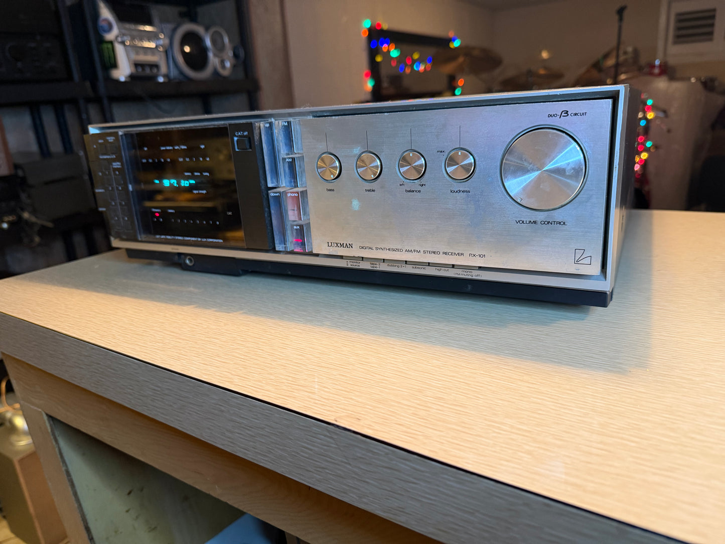 1983 Vintage Luxman AM/FM Stereo Receiver RX 101 *SERVICED* Please READ