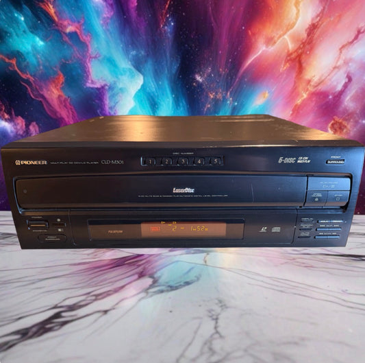 Pioneer CLD-M301 LaserDisc Player and 5-Disc CD Player FRESH SEEVICE W/ Remote🔥