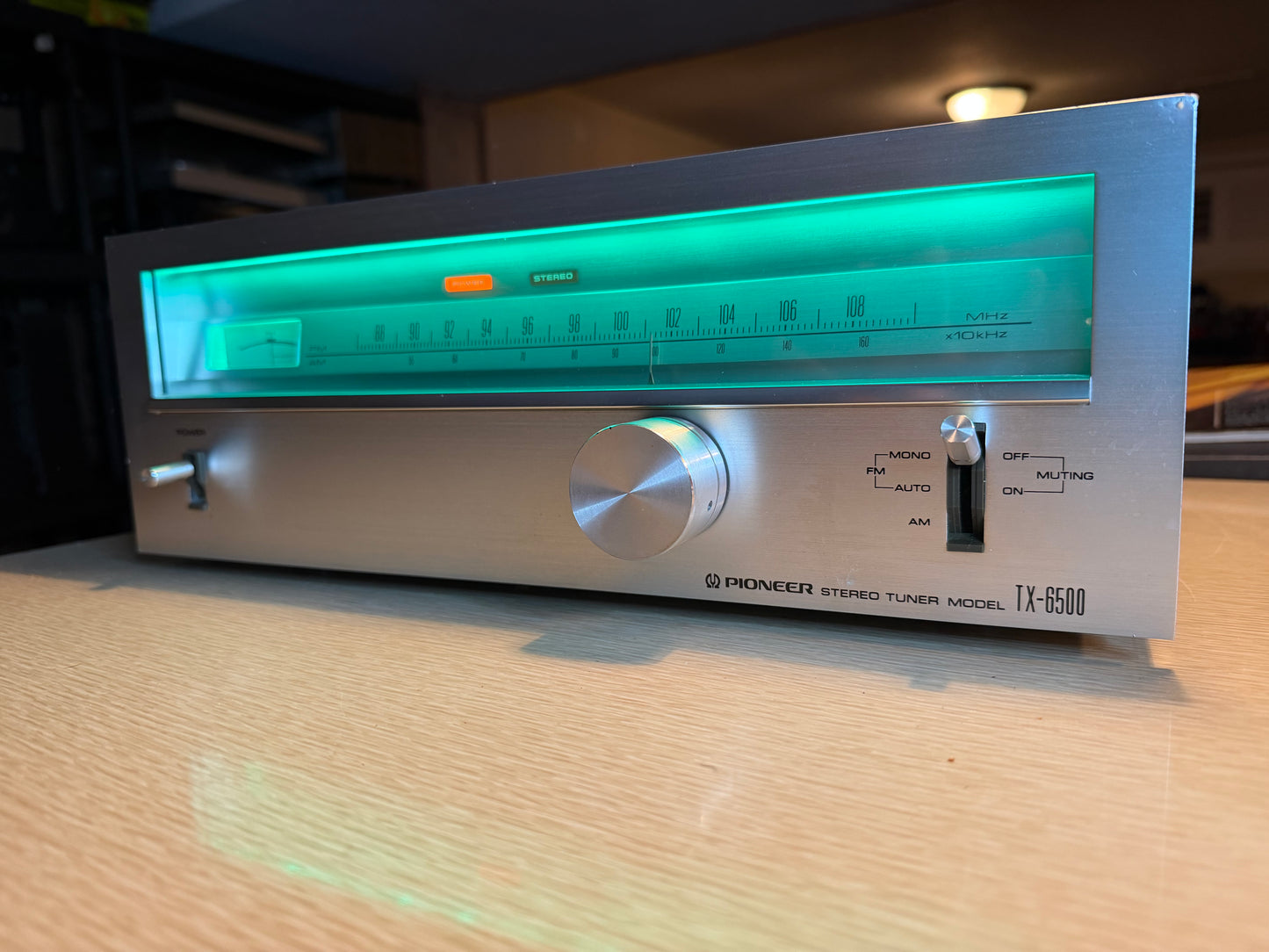 Vintage Pioneer TX-6500 ~ AM/FM Stereo Tuner- LED UPGRADE SERVICED NEAR MINT🔥