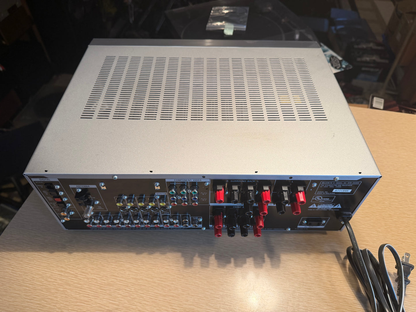 Sony STR-DE698 Digital AV Control Receiver Phono RDS 6 Ch Fresh Service 90WPC🔥