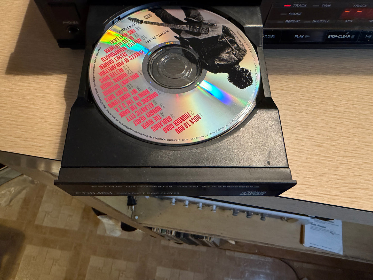 Vintage Magnavox CDB 480 CD Player High Fidelity Serviced New Belts Very Rare🔥