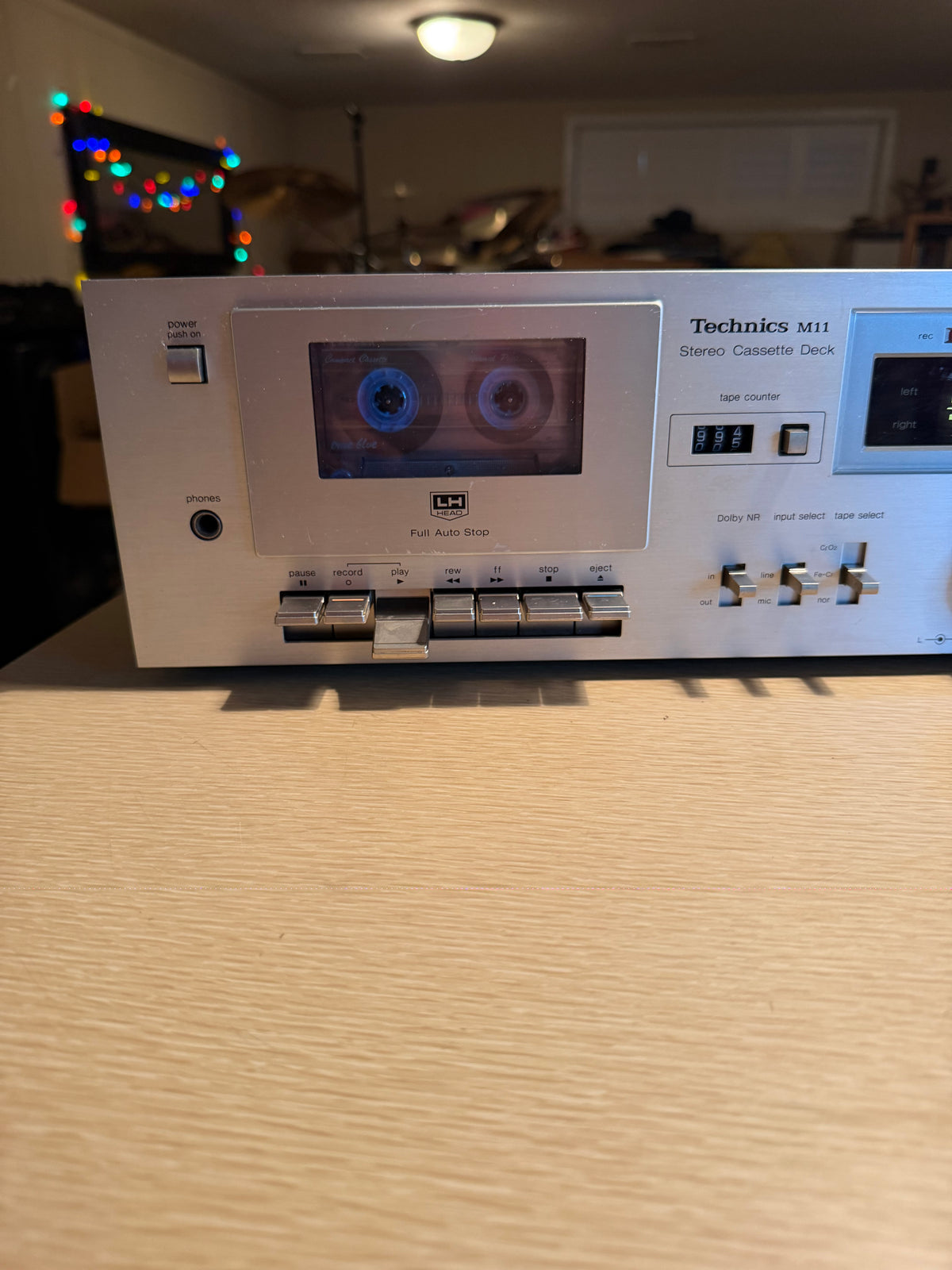 Vintage TECHNICS RS-M11 Stereo Cassette Deck, High Fidelity Full Fresh Service🔥