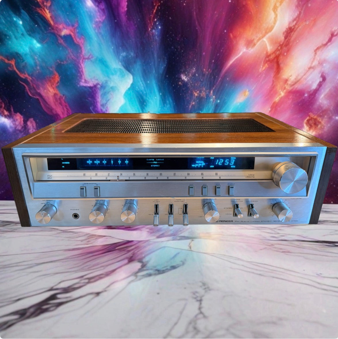 Fully Serviced Pioneer SX-3700 Receiver 45WPC Fluoroscan Technology Excellent🔥