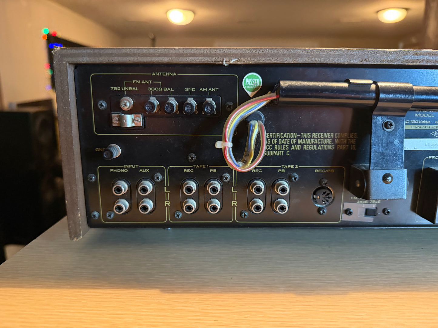 Vintage Pioneer SX-535  AM/FM Stereo Receiver Serviced Works & Cleaned Beauty🎶