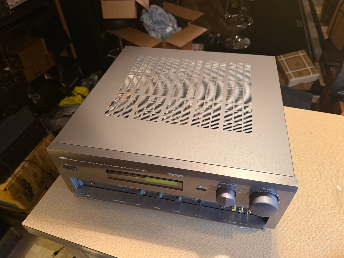 Yamaha DSP-A1000 7 Channel Power Amplifier With Remote Working Serviced Beauty