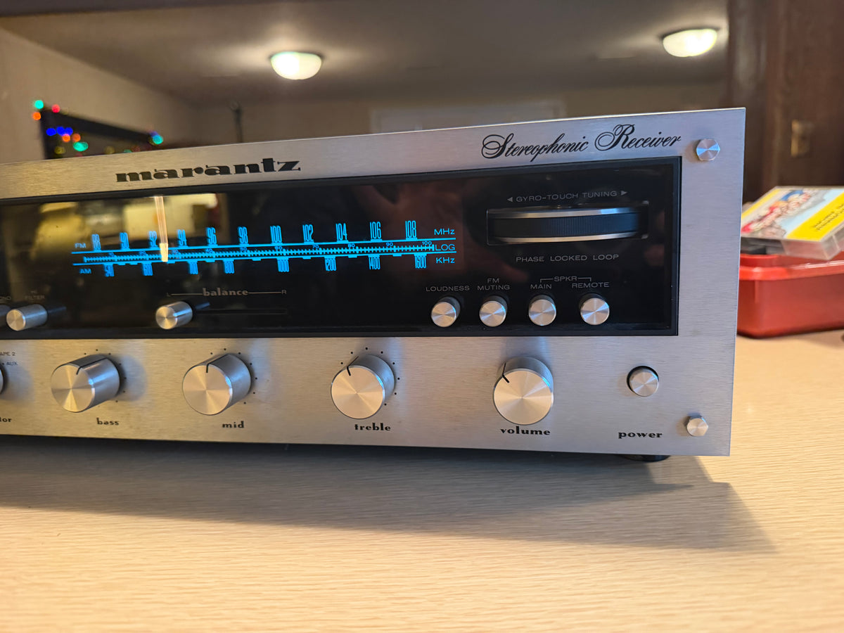 Marantz 2220B Stereophonic Receiver New Bulbs Fresh Servicing Near Mint CND🔥🎶