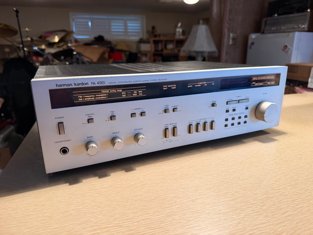 Harman/Kardon  hk490i Ultrawideband Linear Phase Stereo Receiver Fresh Service🎶