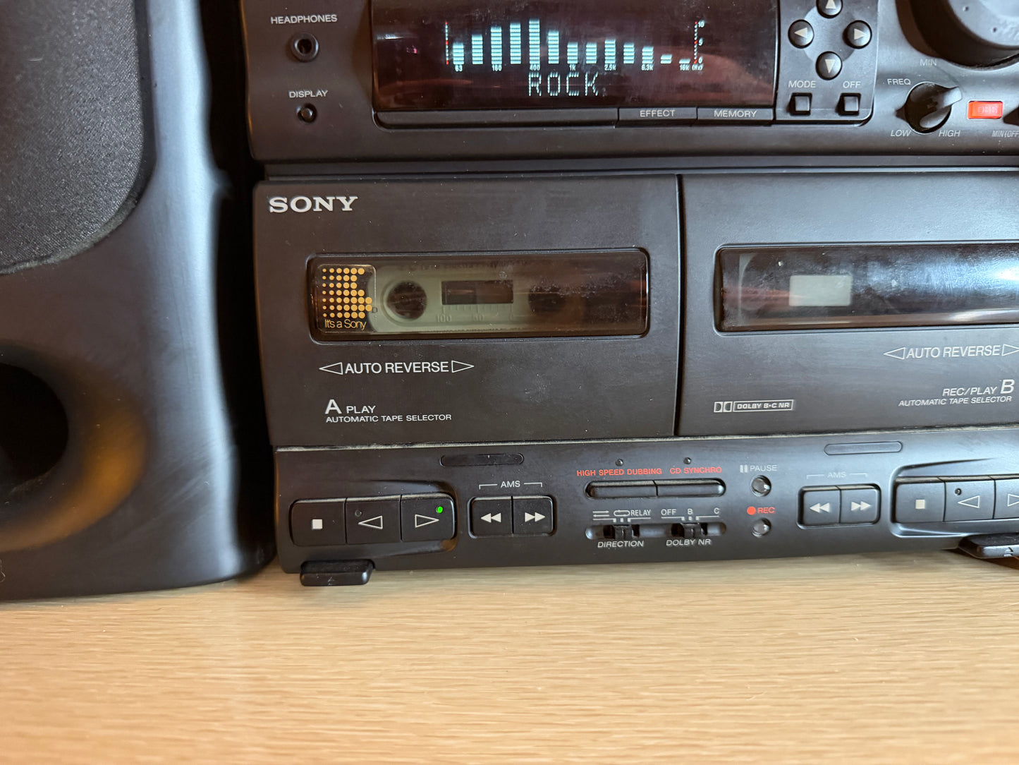 Sony MHC-C70 Hi-Fi Component System Dual Cassette Deck Professional Servicing