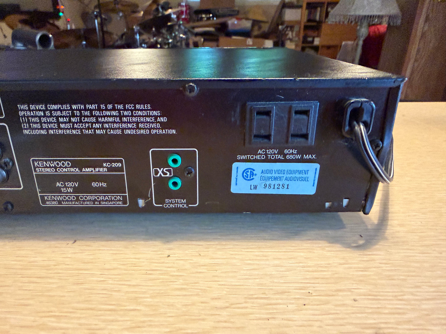 Kenwood KC-209 Vintage Stereo Control Amplifier EQ - Serviced Equalizer Rare🎶🔥