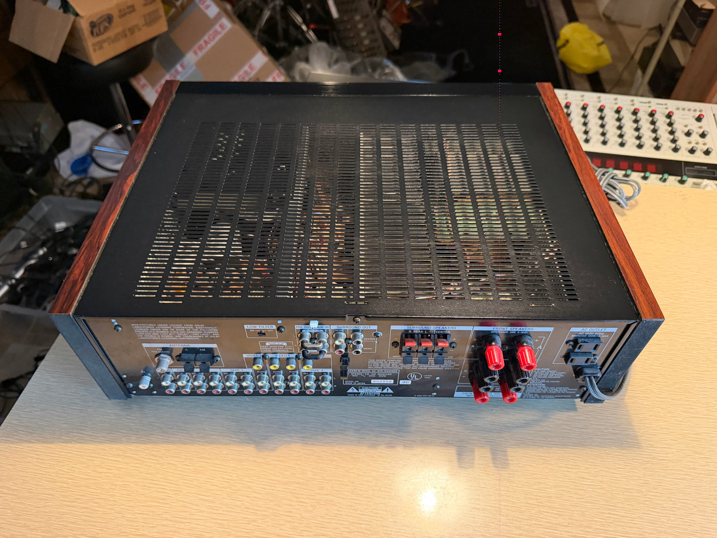 Sony STR-GX909ES Vintage FM Stereo Receiver Fresh Service Mint Remote Bundle🔥🎶