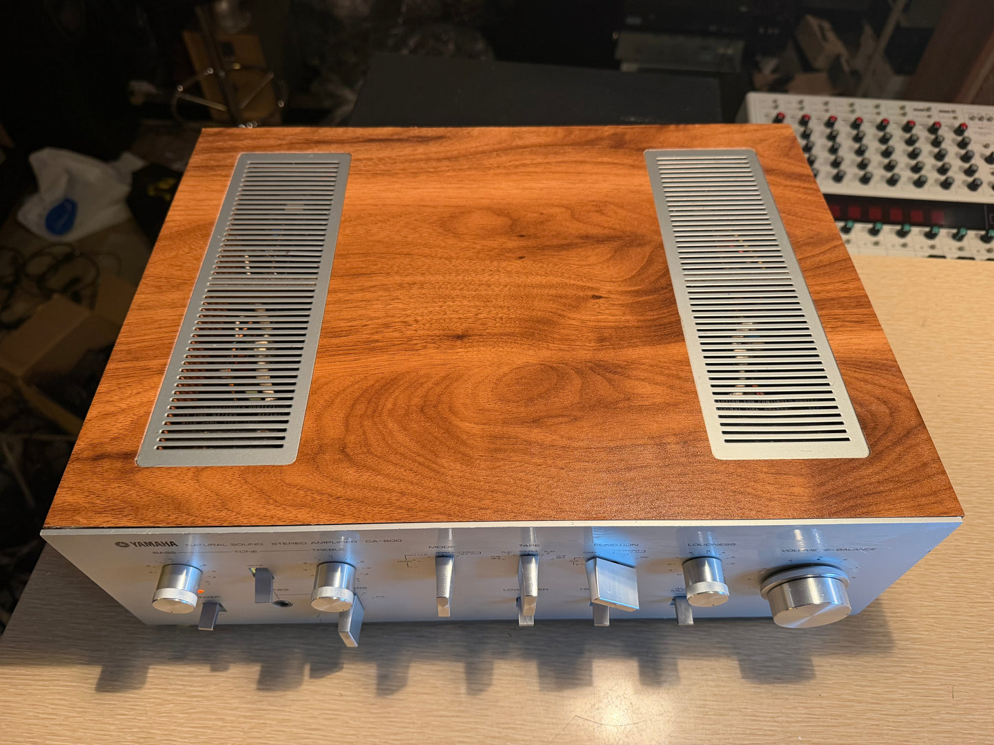 Yamaha CA-600 Vintage Integrated Stereo Amplifier REFINISHED Full Fresh Service!