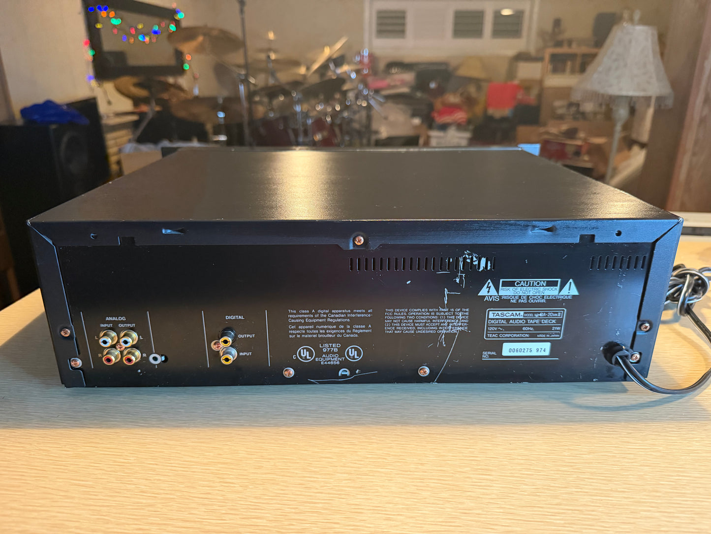 TASCAM DA-20 MKII Professional DAT Recorder | Full Fresh Service Rare Beauty🔥🎶