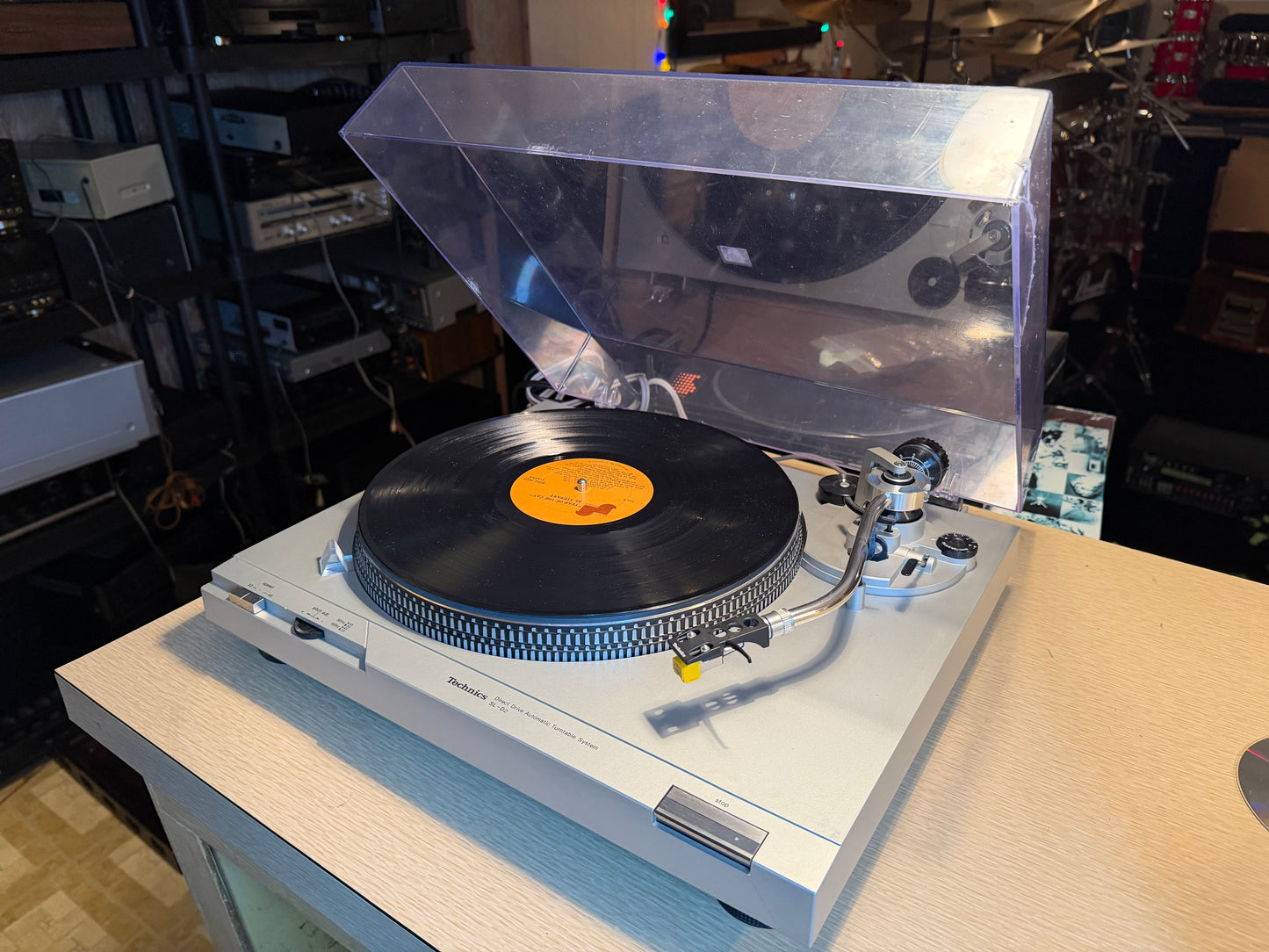 Technics SL-D2 Semi-Automatic Direct Drive Turntable Serviced Serviced Nice!