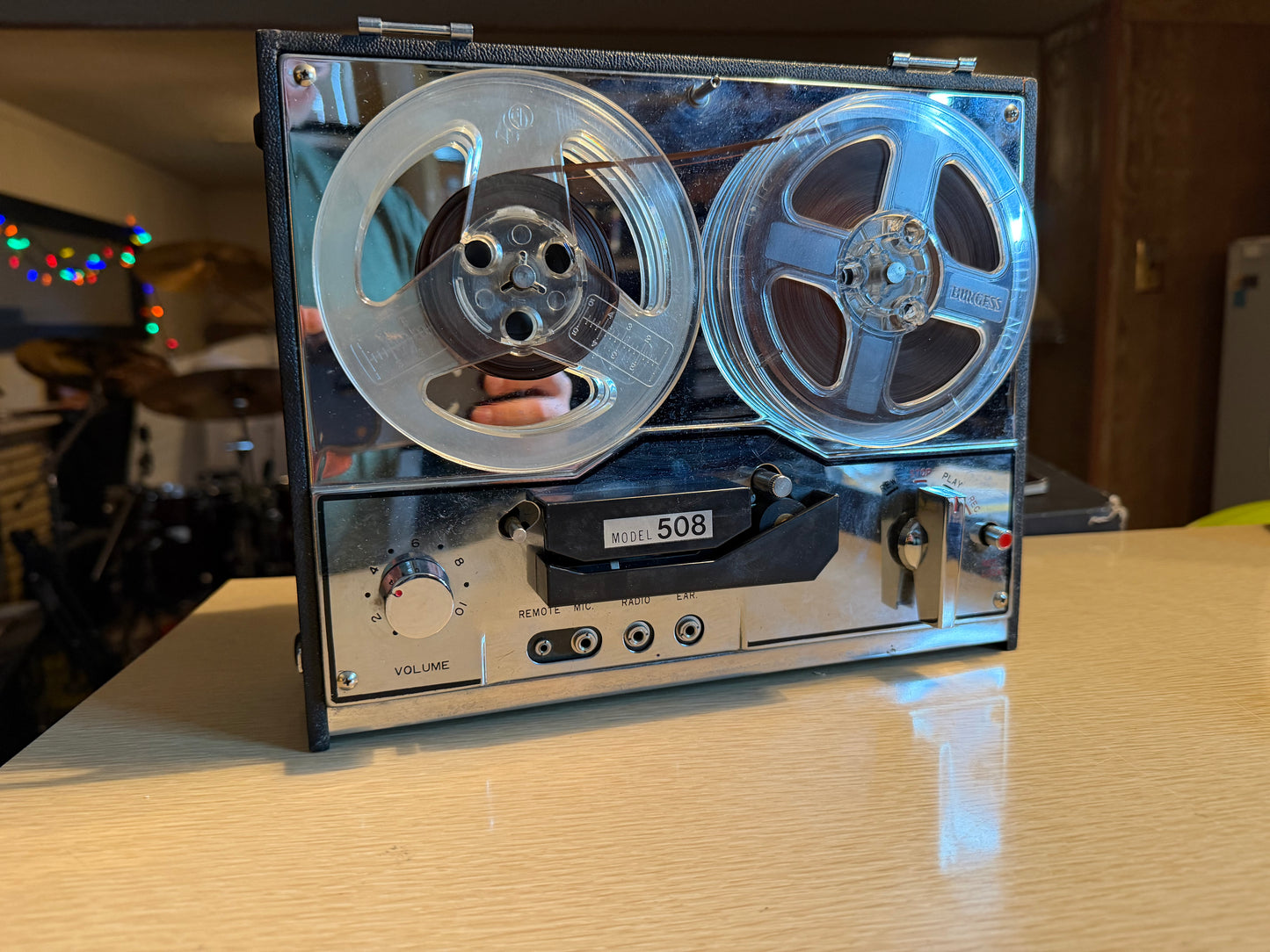 Oral Model 508 Reel to Reel Tested working condition VERY RARE