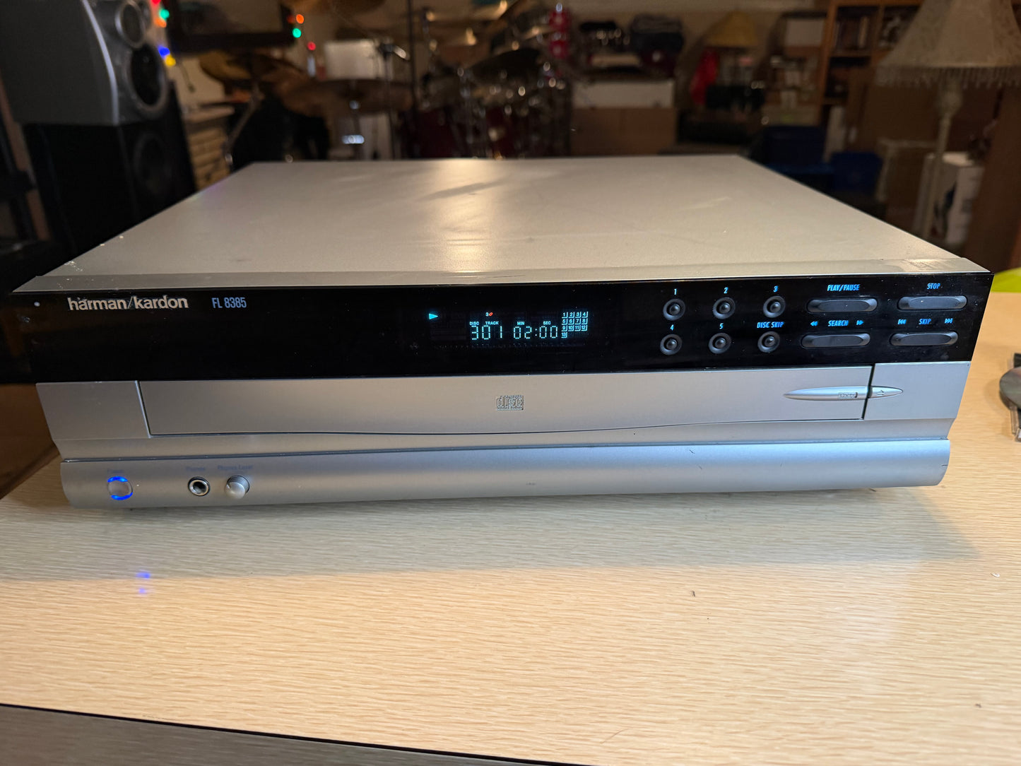 Harman Kardon FL8385 CD Player and 5-Disc Changer With Remote Fully Working🔥