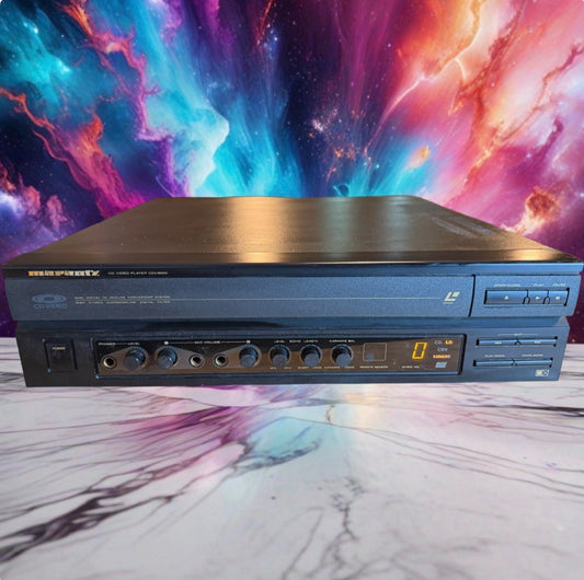 Marantz CDV300K Laserdisc Player Extraordinarily Rare Pro Service New Remote🔥