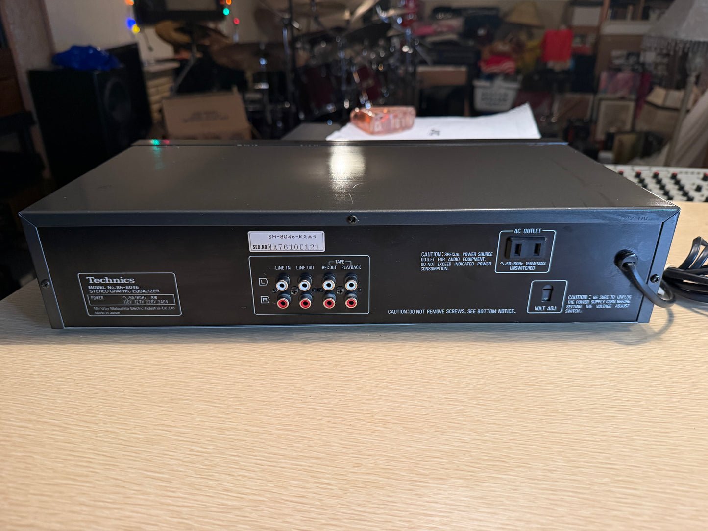 Vintage Technics SH-8046 Graphic Equalizer Very Rare Freshly Serviced Beauty🎶🔥