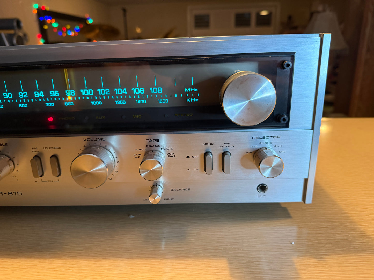 Nikko NR-815 Am/Fm Stereo Receiver Amplifier FULL FRESH SERVICE Near Mint Rare💎