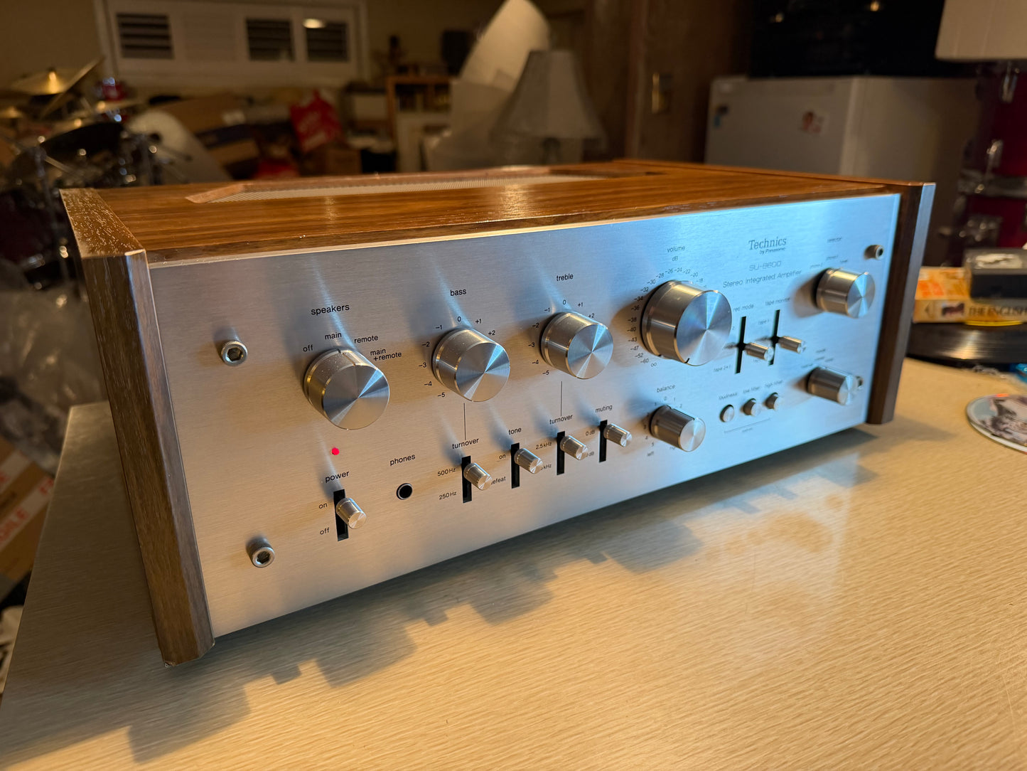 Technics SU-8600 Integrated Amplifier MINT Condition Full Pro Servicing Beauty🎶