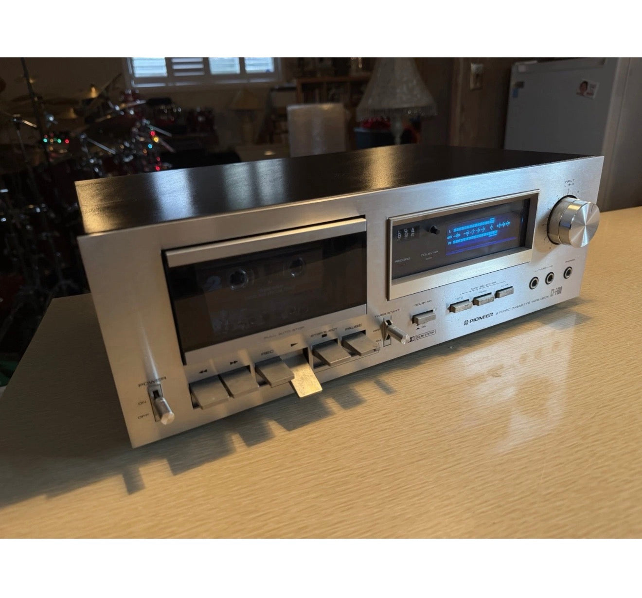 SERVICED PIONEER CT-F600 STEREO CASSETTE TAPE DECK GREAT CONDITION BEAUTY🎶🔥