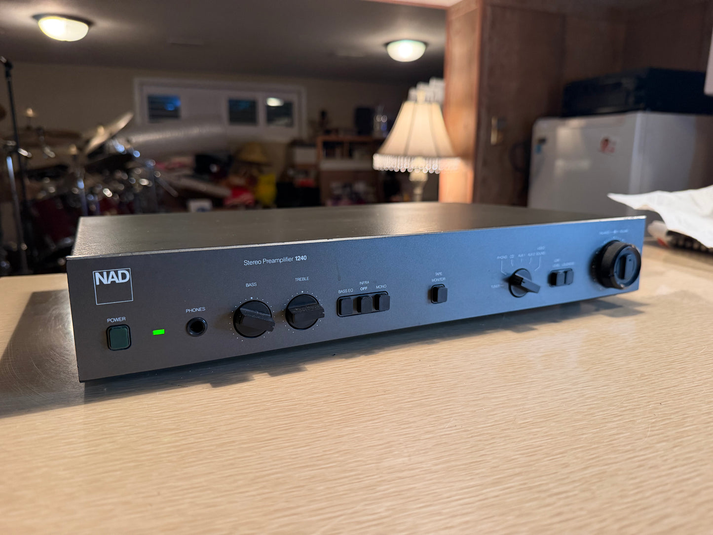 NAD 1240 Vintage Stereo Pre-Amplifier. Recapped, Full Serviced Works Amazing🎶🔥