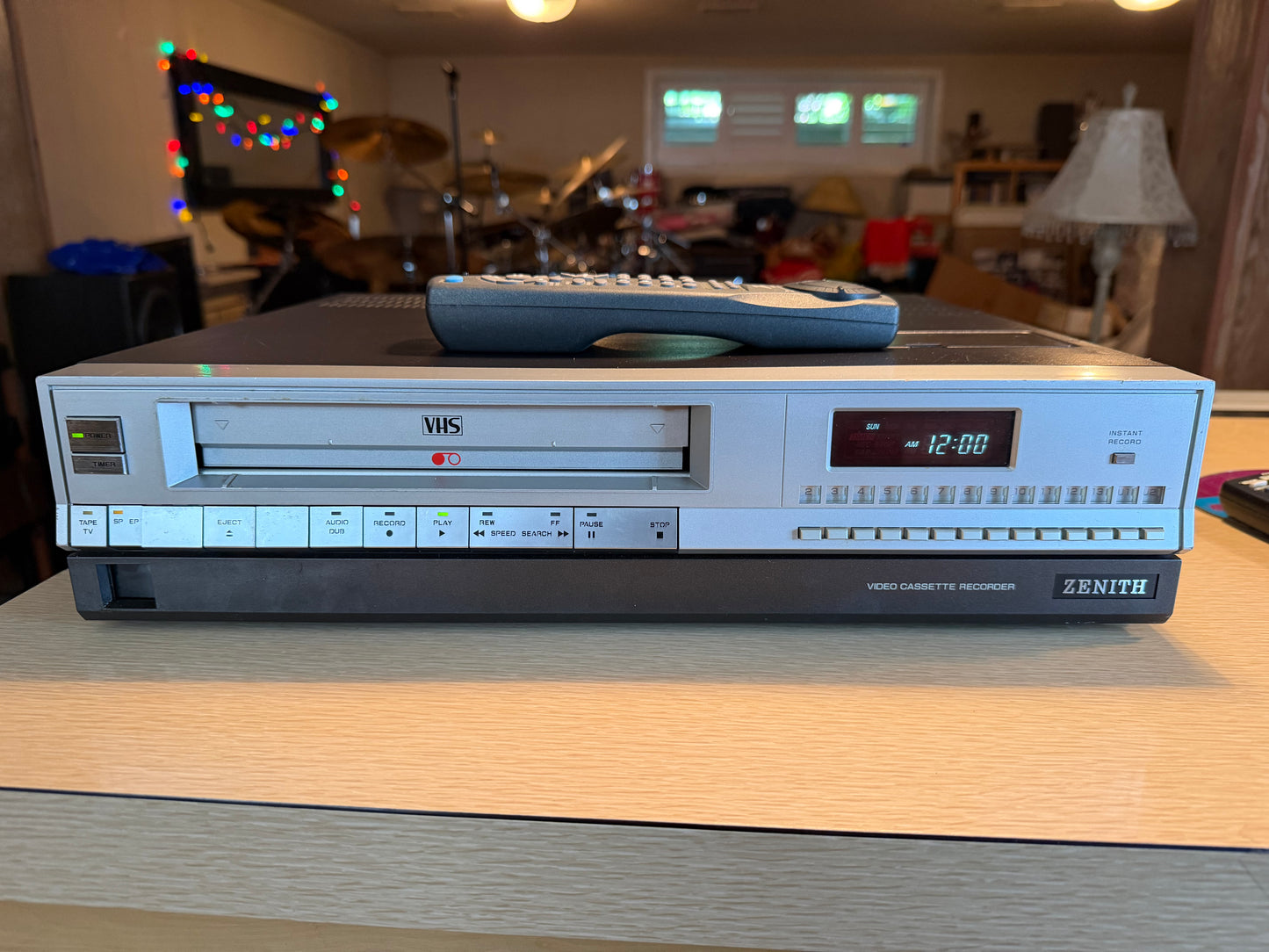 Vintage Zenith VCR VR 2000 Tested Working As Intended Very Rare High Fidelity🔥
