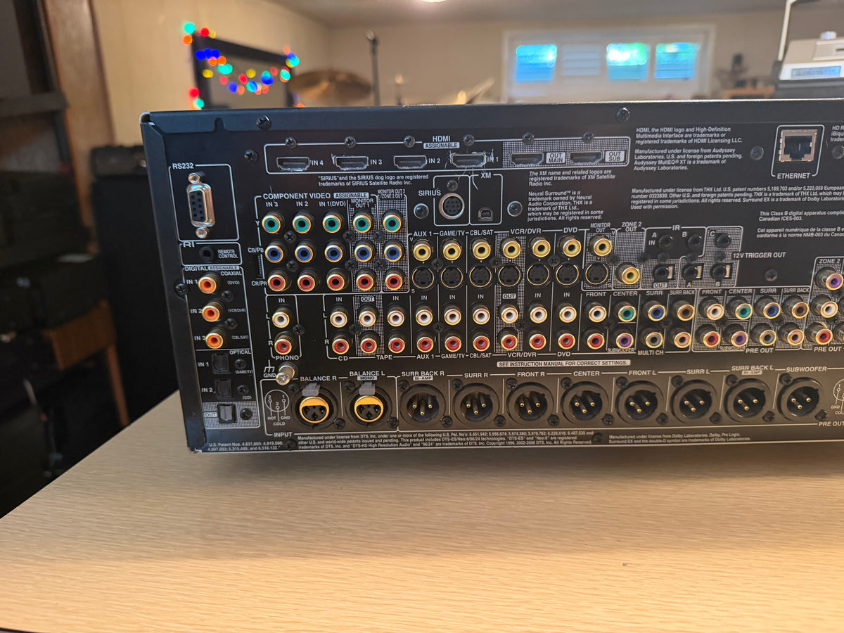 Onkyo Pro PR-SC885 High-Performance 7.1-Ch AV Preamp Fresh Service Remote Bundle