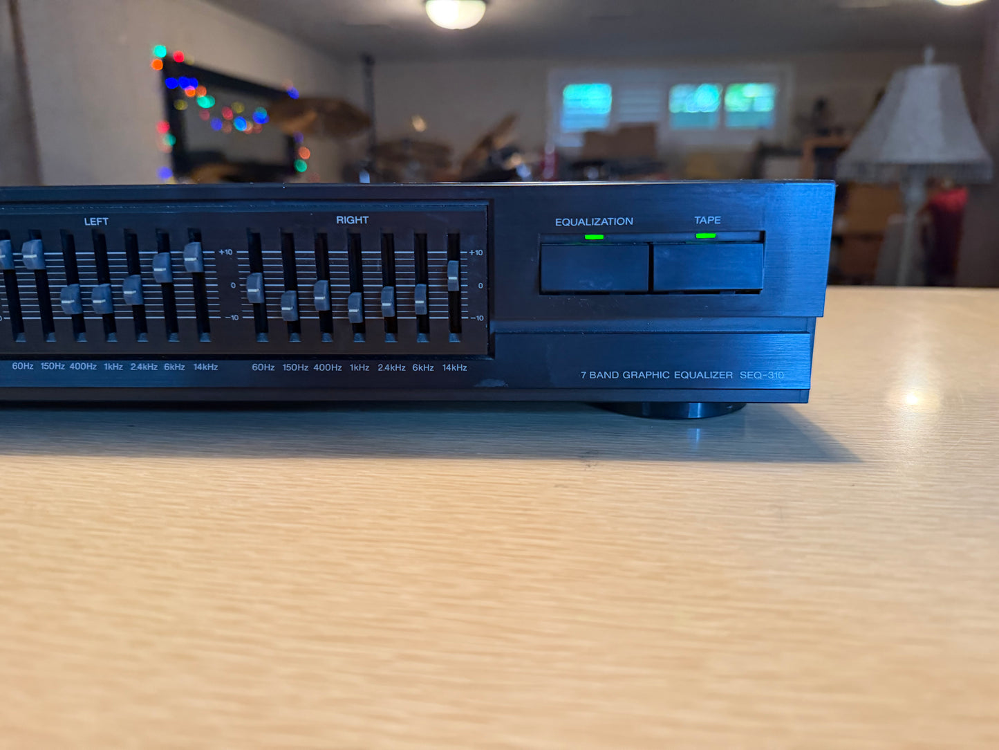 Sony SEQ-310 14-Band Graphic Equalizer  '80s Audio -FRESHLY SERVICED V RARE🎶🔥