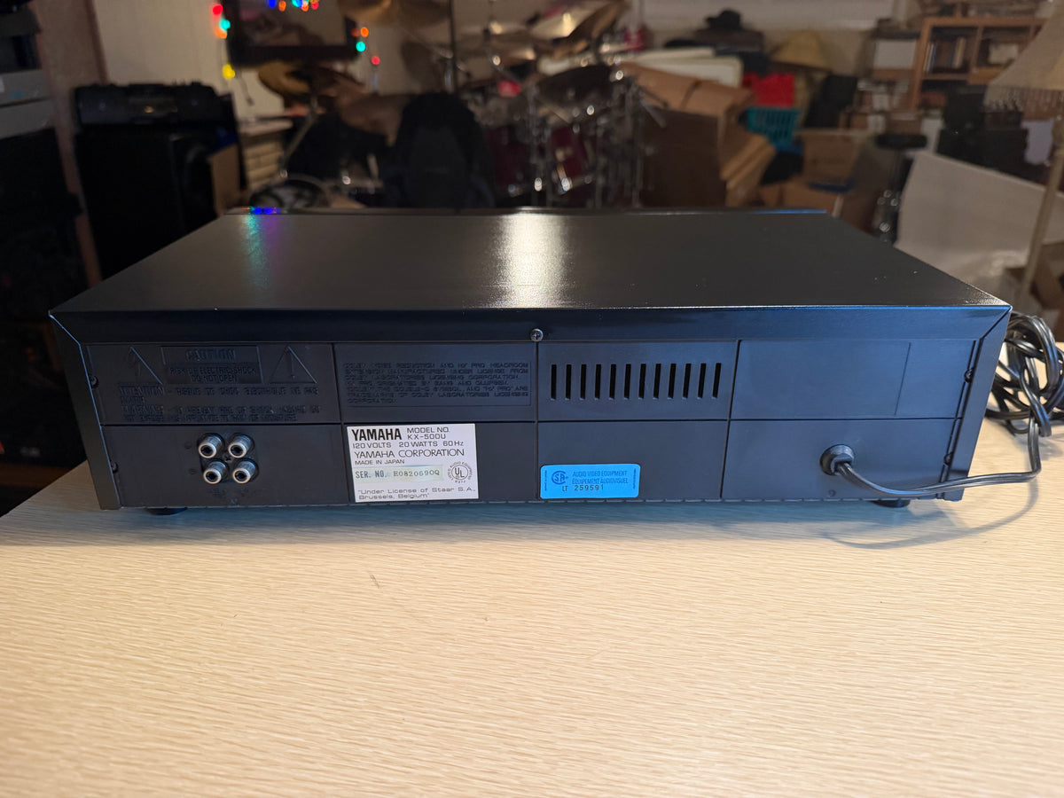 Vintage Yamaha KX-500u Cassette Deck High Fidelity Fresh Service Crisp Sound🔥🎶
