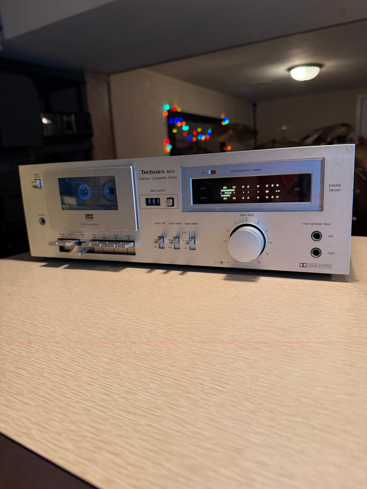 Vintage TECHNICS RS-M11 Stereo Cassette Deck, High Fidelity Full Fresh Service🔥
