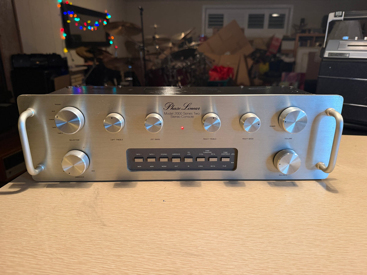 Vintage Phase Linear Model 2000 Series Two Console Preamp Preamplifier Serviced!